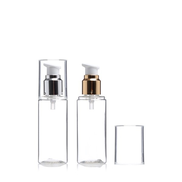 금속 에센스 펌프 70ml 투명