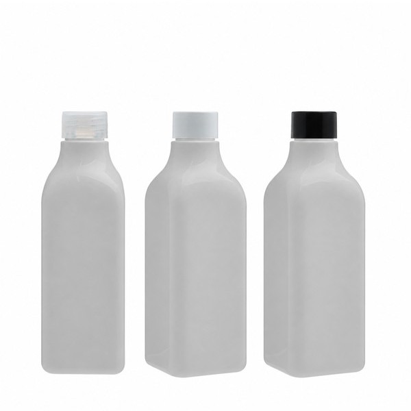 단마개 250ml 사각 백색