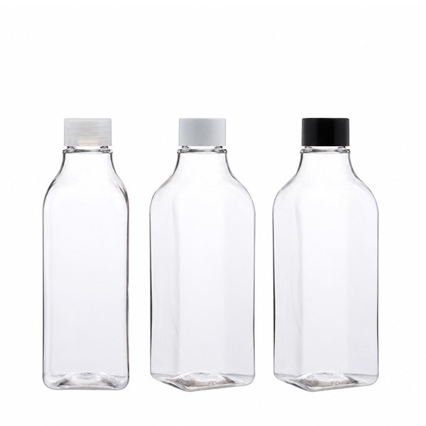 단마개 250ml 사각 투명