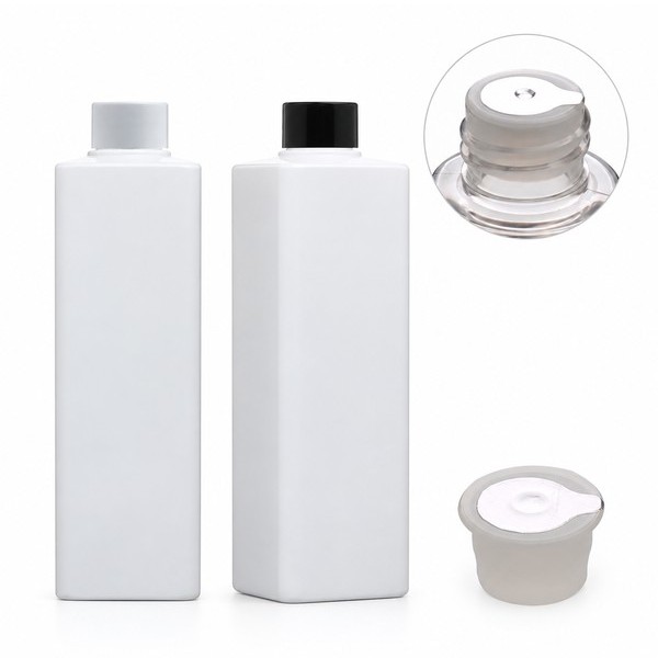 단캡(스킨용) 350ml 사각 백색
