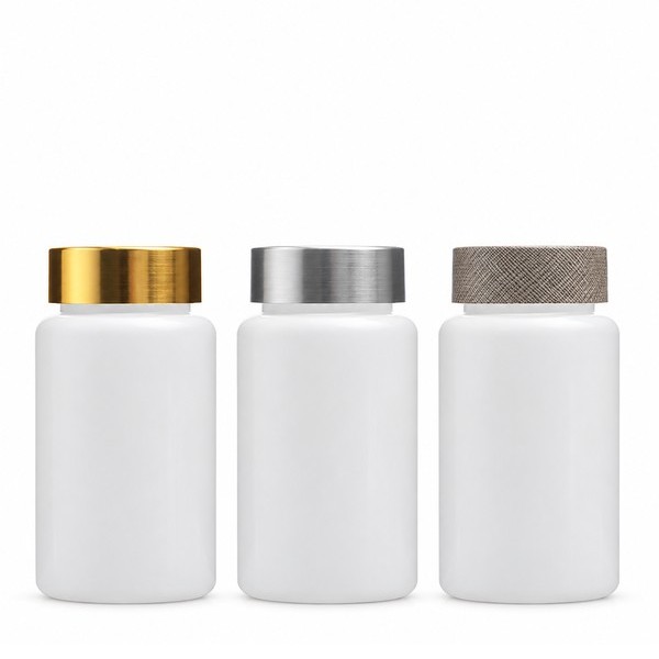 무늬목캡 120ml 백색