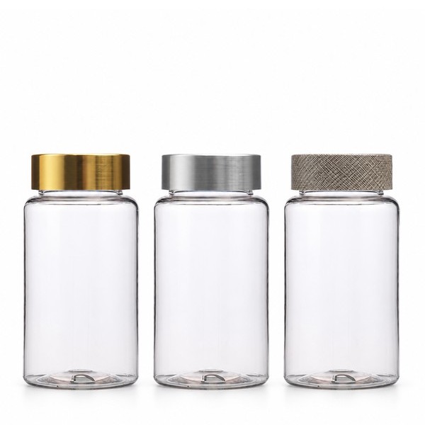 무늬목캡 120ml 투명