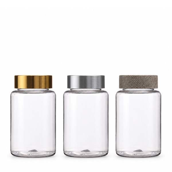 무늬목캡 130ml 투명