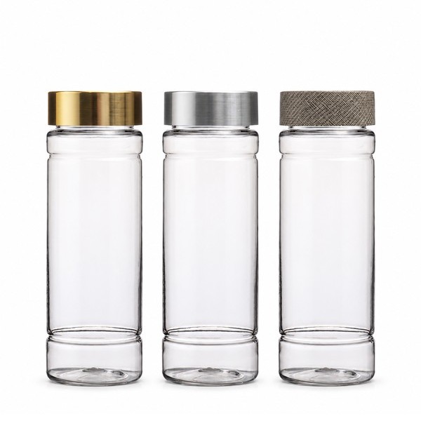 무늬목캡 140ml 투명