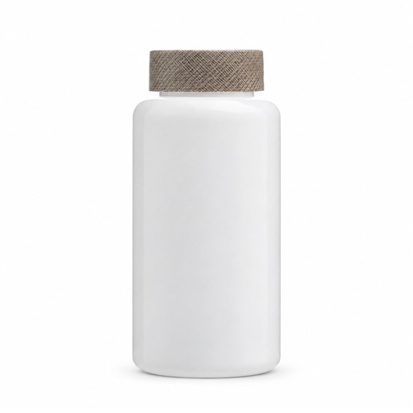 무늬목캡 200ml 백색
