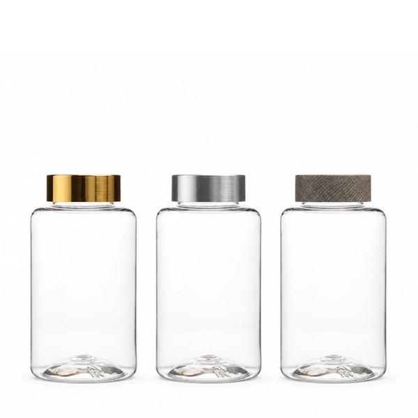 무늬목캡 240ml 투명 중