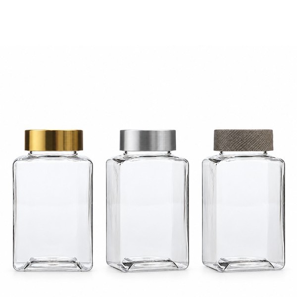 무늬목캡 150ml 사각 투명