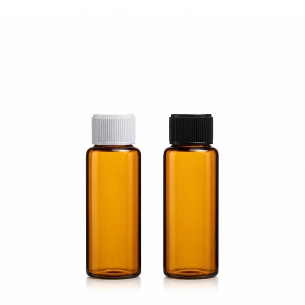 바이알 25ml 갈색