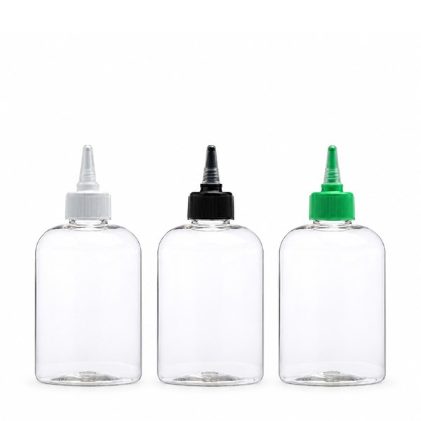 뾰족 250ml 납작 투명