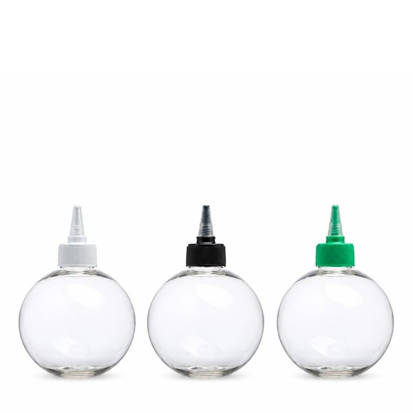 뾰족 250ml 투명 볼