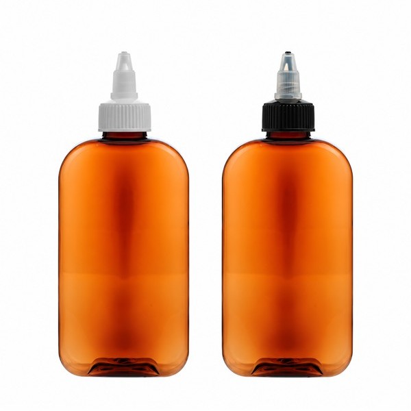 뾰족A형 200ml 사각 갈색