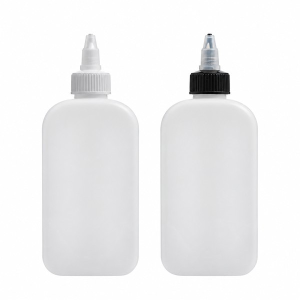 뾰족A형 200ml 사각 백색