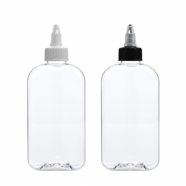 뾰족A형 200ml 사각 투명