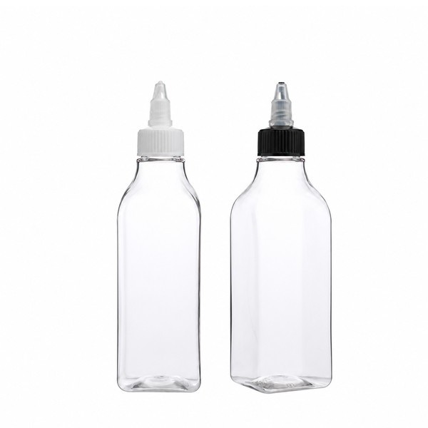 뾰족A형 250ml 사각 투명