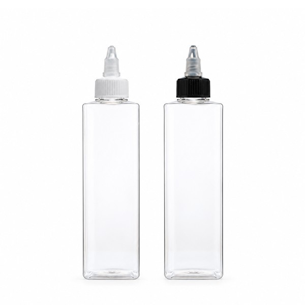뾰족A형 350ml 사각 투명