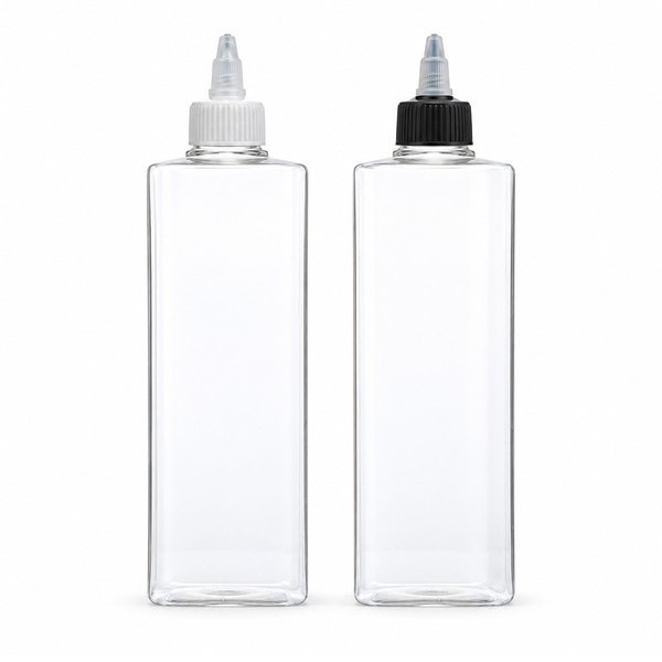뾰족A형 T 500ml 사각 투명