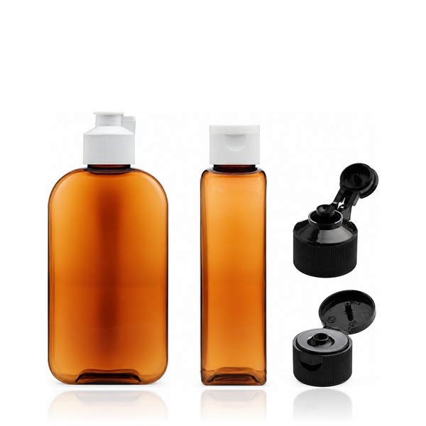샴푸 캡 150ml 사각 갈색
