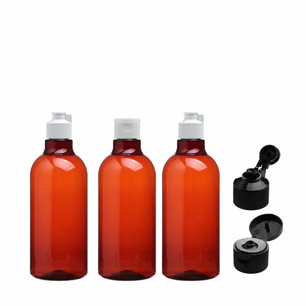 샴푸 캡 500ml 갈색