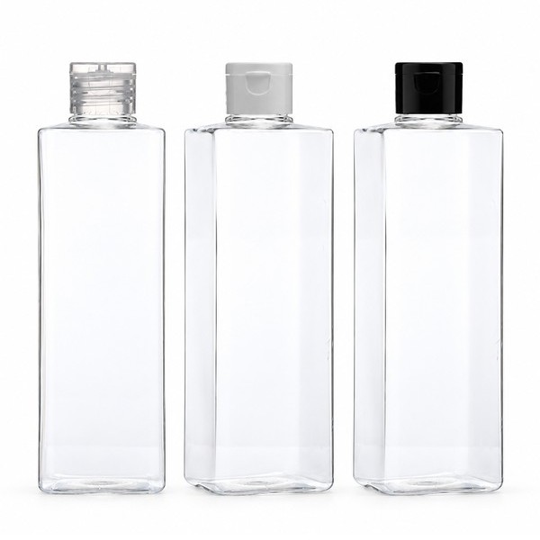 샴푸 캡 T 500ml 사각 투명