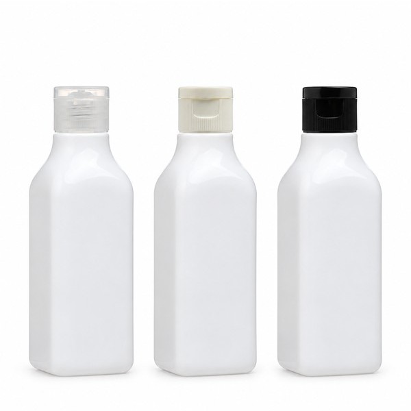 샴푸 캡 A형 120ml 사각 백색