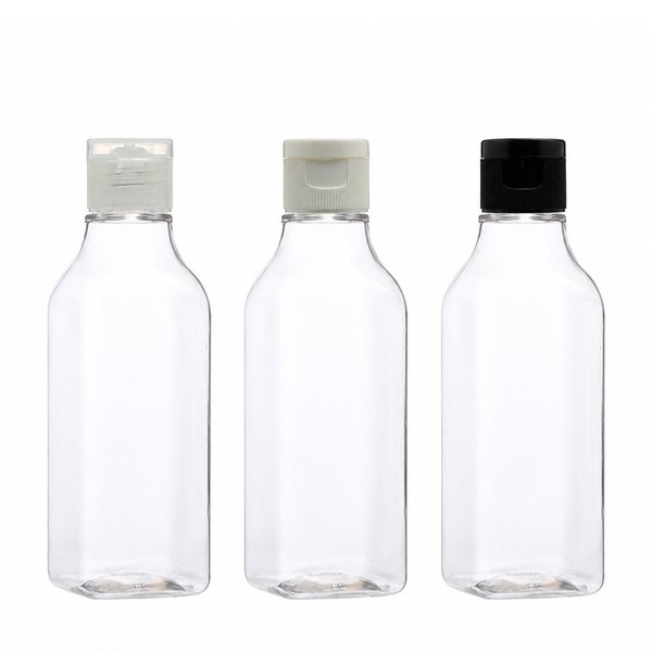 샴푸 캡 A형 120ml 사각 투명