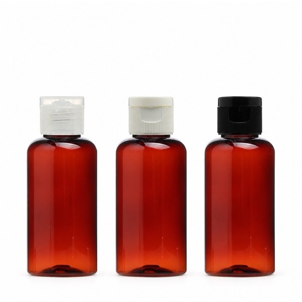 샴푸 캡 A형 60ml 갈색