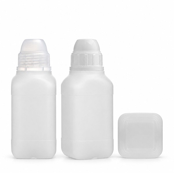 시럽 용기 300ml 사각 원색