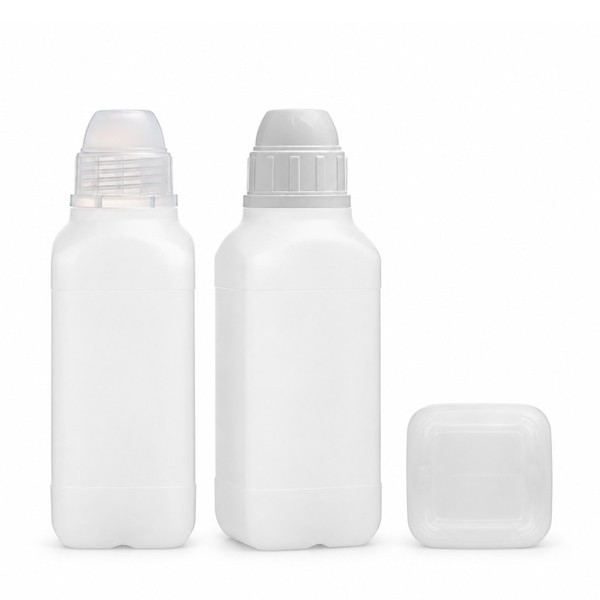 시럽 용기 400ml 사각 원색