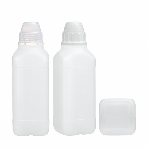 시럽 용기 500ml 사각 원색