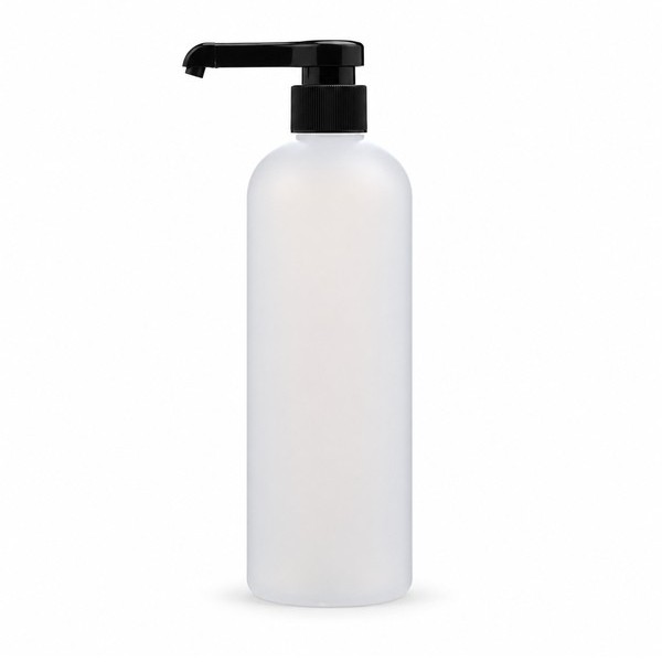 시럽펌프 500ml 라운드 원색