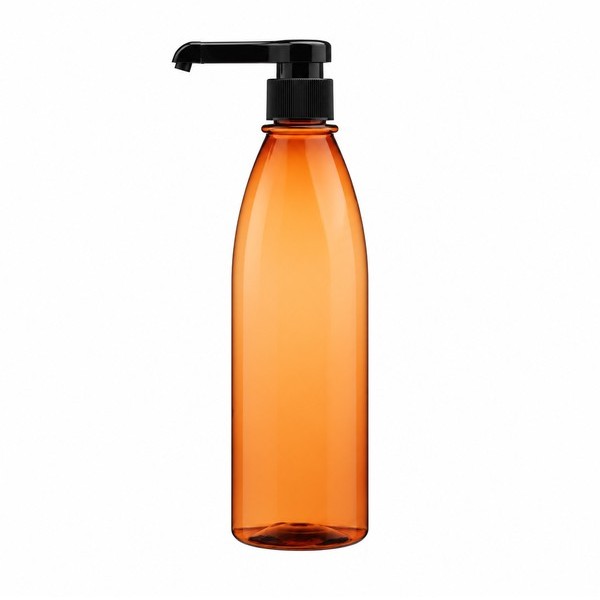 시럽펌프 M 500ml 갈색