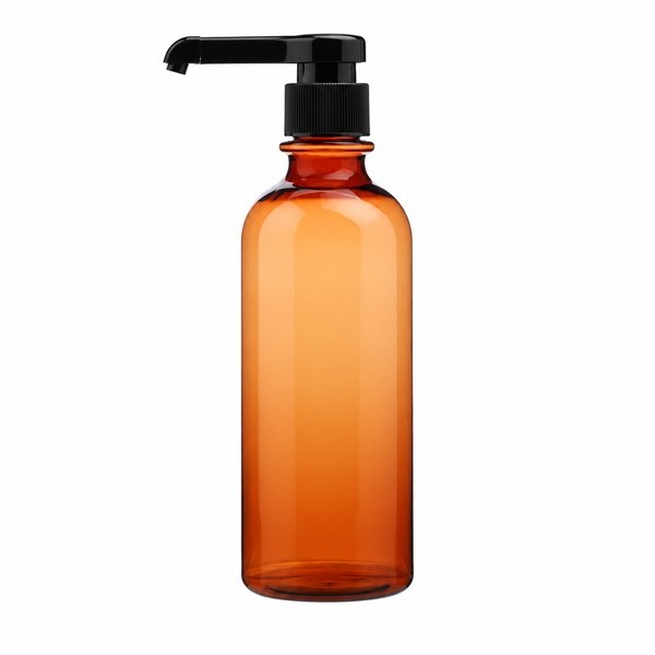 시럽펌프 400ml 갈색