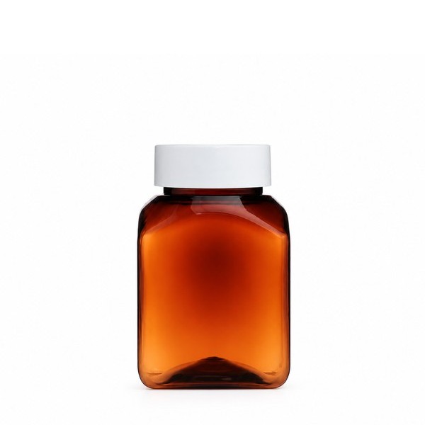 싱글캡 120ml 사각 갈색