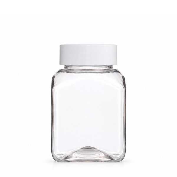 싱글캡 120ml 사각 투명