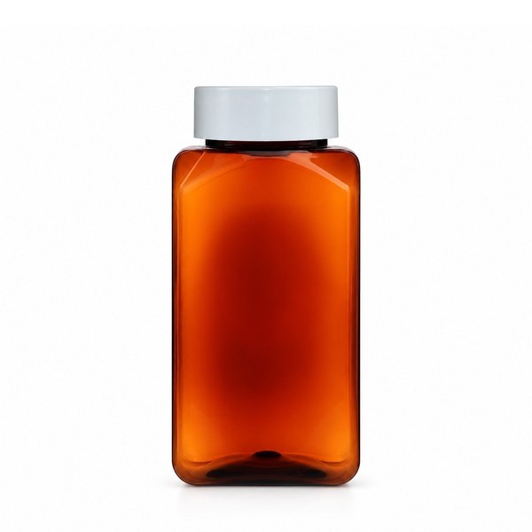 싱글캡 200ml 사각 갈색