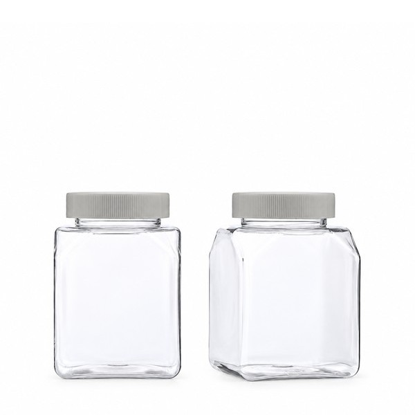 싱글캡 300ml 사각 투명