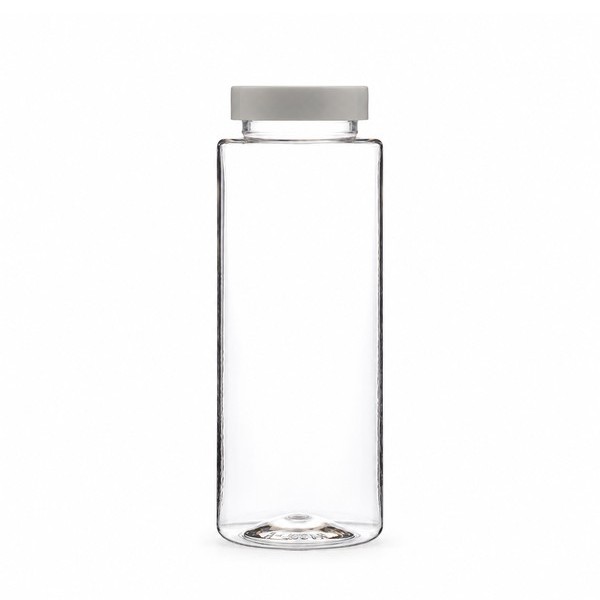 싱글캡 400ml 롱 라운드 투명