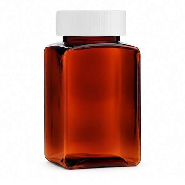 싱글캡 125ml 사각 갈색