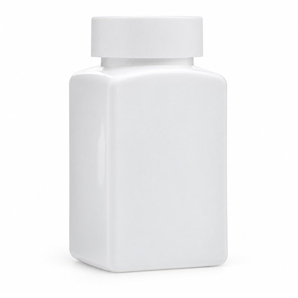 싱글캡 125ml 사각 백색
