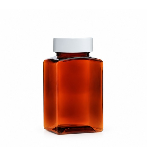 싱글캡 150ml 사각 갈색