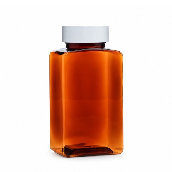 싱글캡 200ml 사각 갈색
