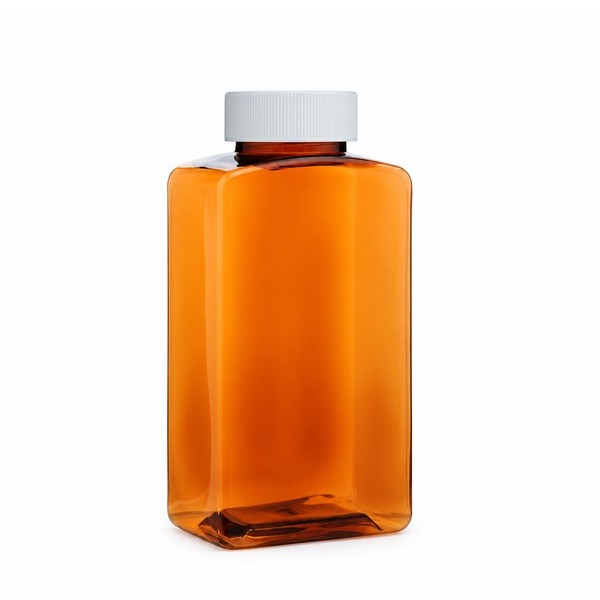 싱글캡 300ml 사각 갈색