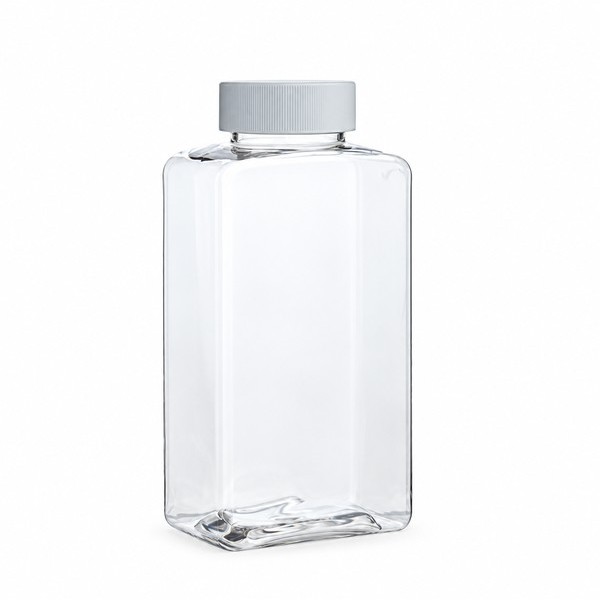 싱글캡 300ml 사각 투명