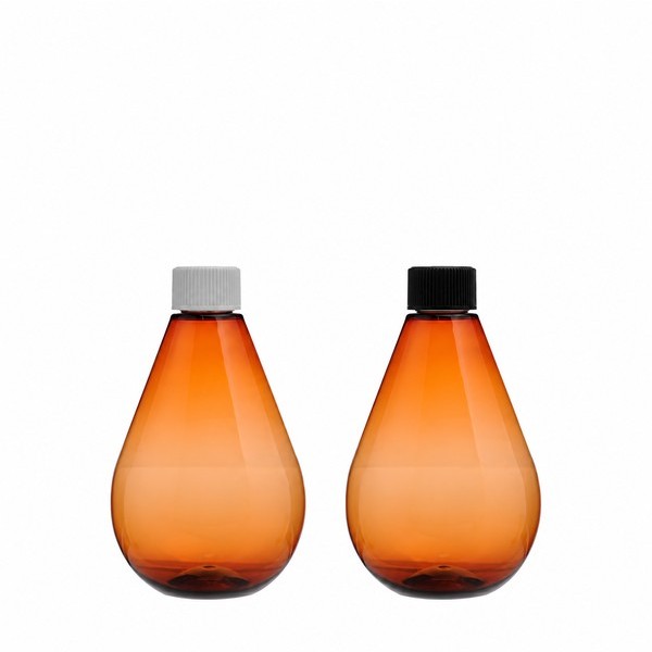 안전 잠금 캡 BB 300ml 갈색