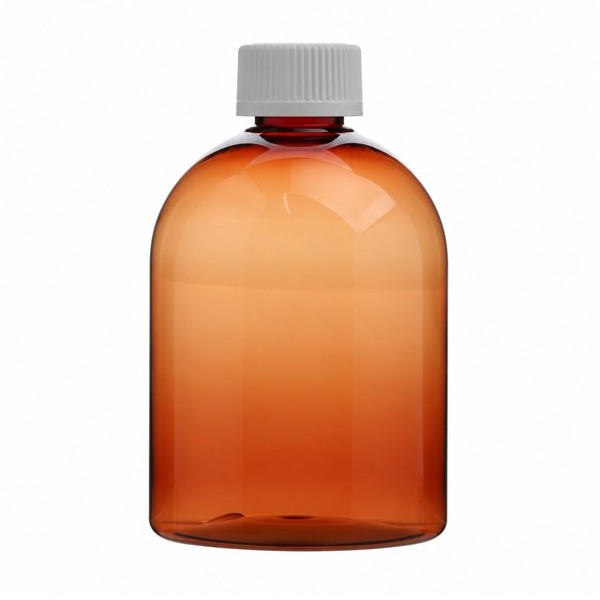안전 잠금 캡 BO 500ml 갈색
