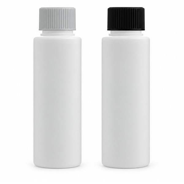 안전 잠금 캡 E 100ml 백색