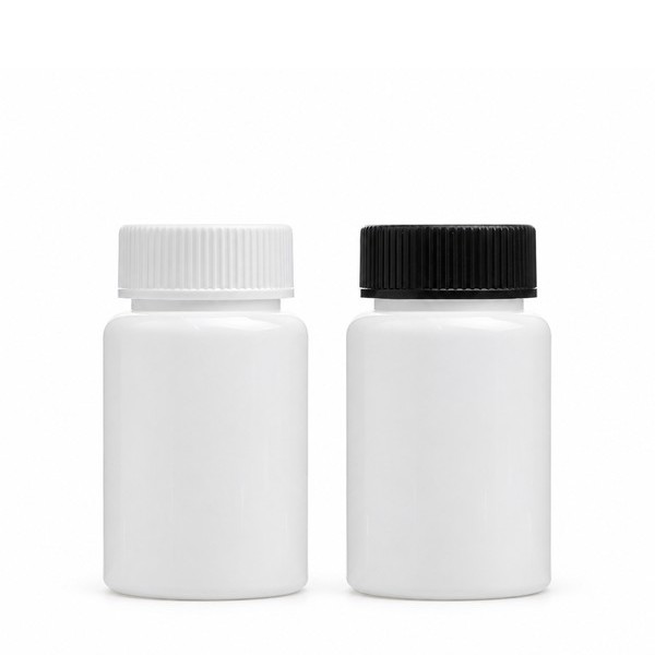 안전 잠금 캡 100ml 백색