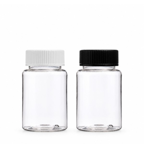 안전 잠금 캡 100ml 투명