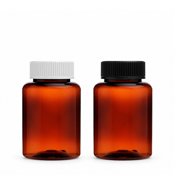안전 잠금 캡 K 150ml 갈색