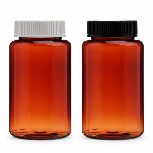 안전 잠금 캡 300ml 갈색